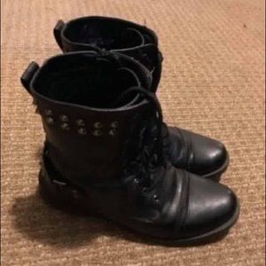 Studded Combat Boots